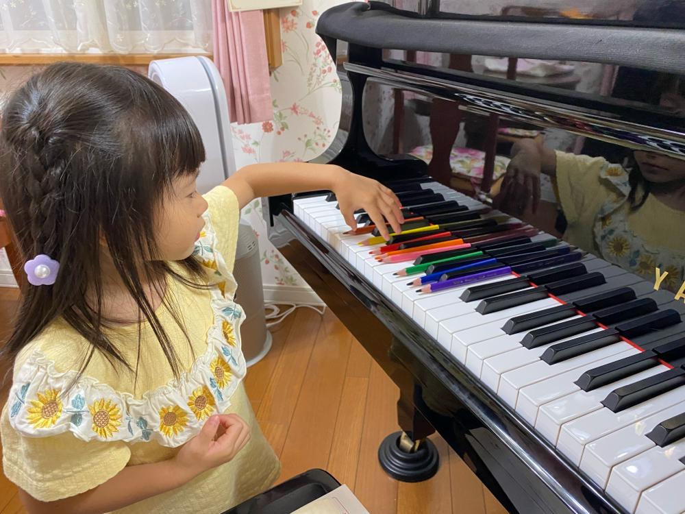 春一番はピアノ